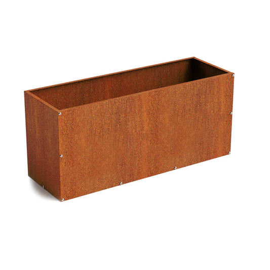 The Jim 36"x12"x16" Steel Planter