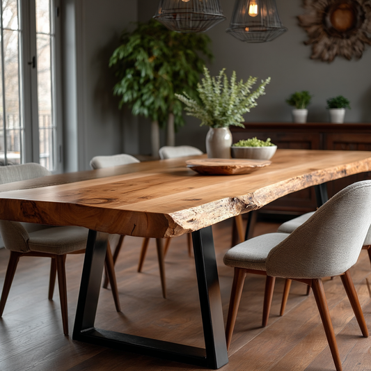 Trapezoid Tube Table Legs