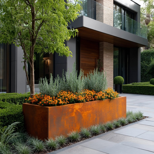 The Chuck 42x16x32 Steel Planter